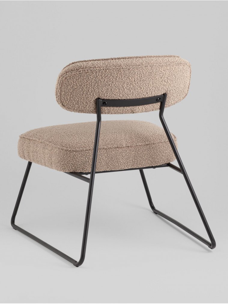 Стул на металлокаркасе Кайла, бежевый