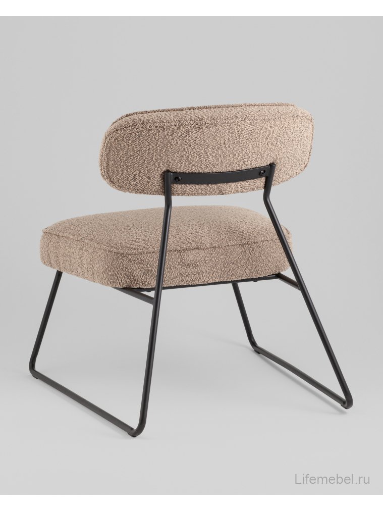 Стул на металлокаркасе Кайла, бежевый