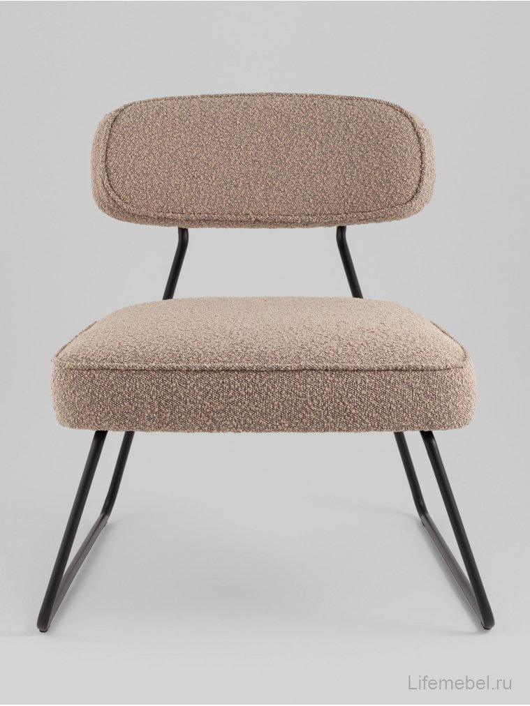 Стул на металлокаркасе Кайла, бежевый