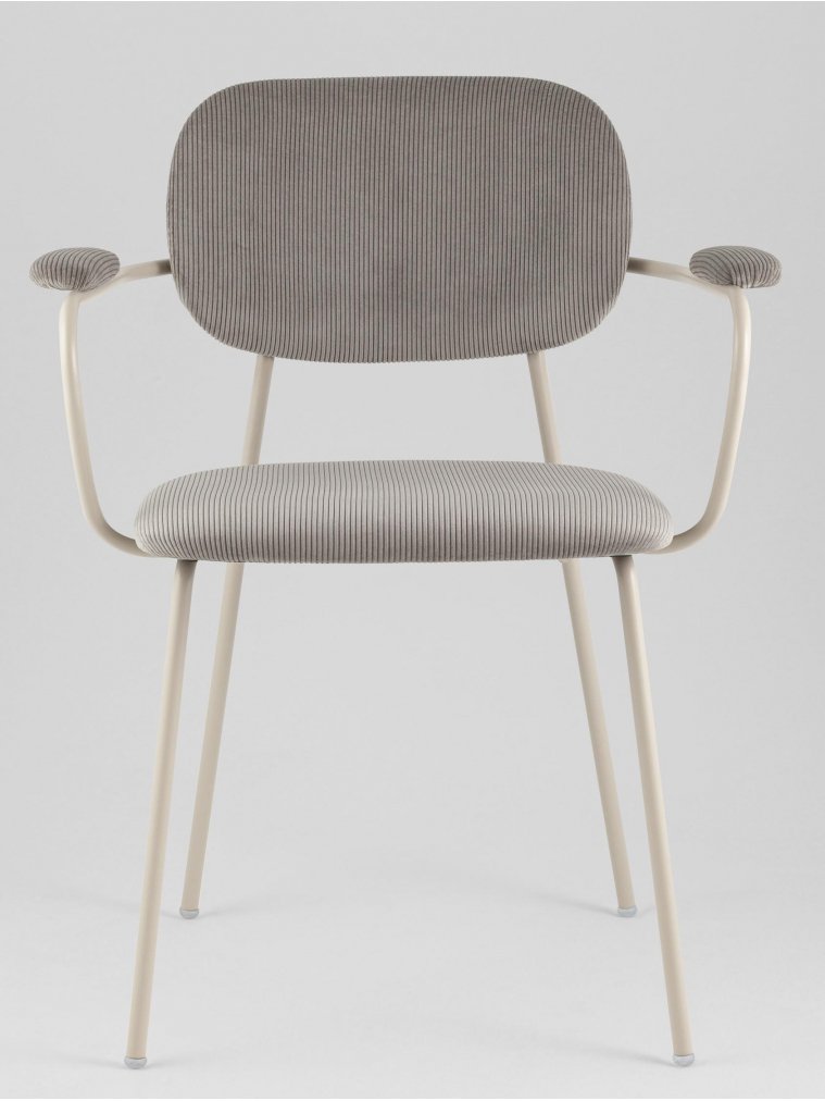 Стул на металлокаркасе Брук серый