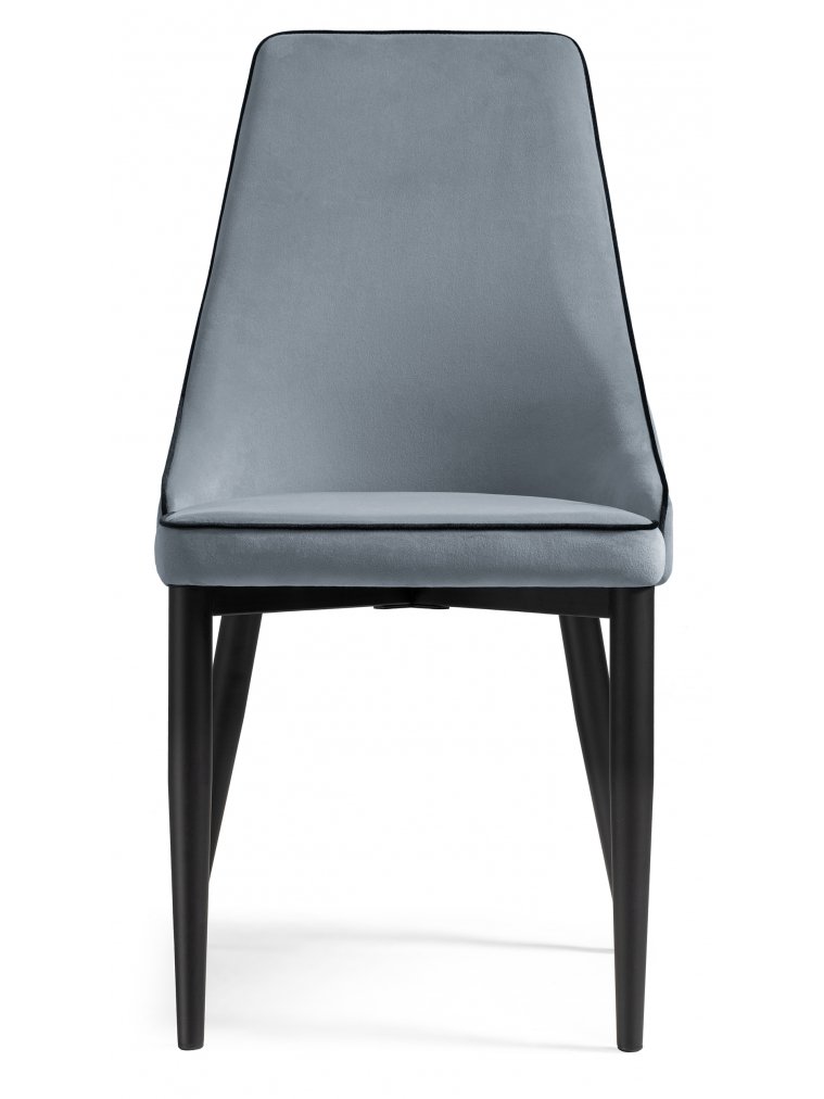 Стул на металлокаркасе Kora 1 gray / black