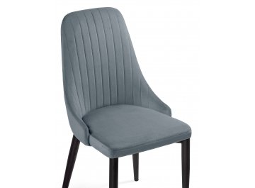 Стул на металлокаркасе Kora gray / black