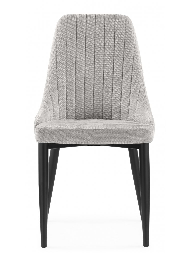 Стул на металлокаркасе Kora black / gray