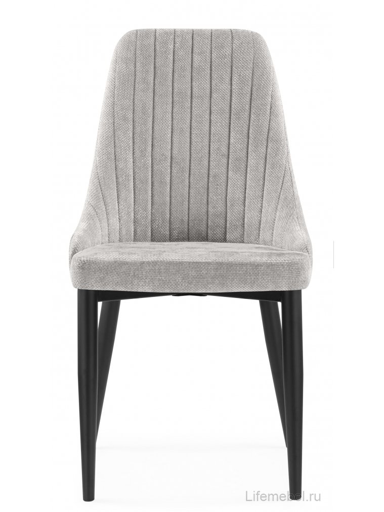 Стул на металлокаркасе Kora black / gray