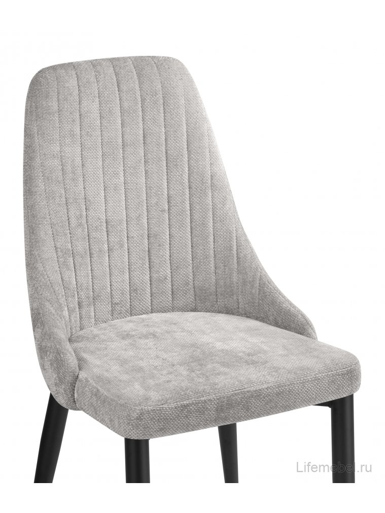 Стул на металлокаркасе Kora black / gray