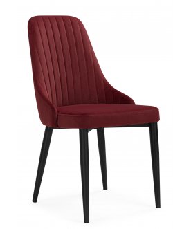 Стул на металлокаркасе Kora beige / black