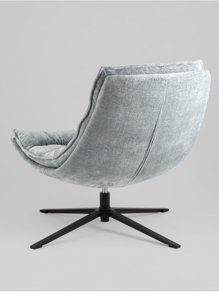 Стул на металлокаркасе Лоренс, серый