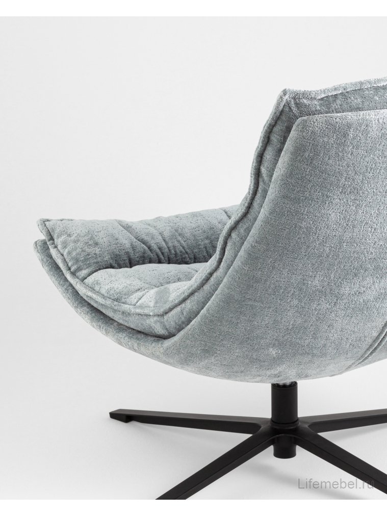 Стул на металлокаркасе Лоренс, серый