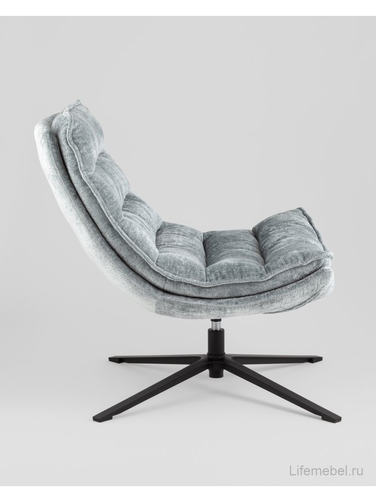 Стул на металлокаркасе Лоренс, серый