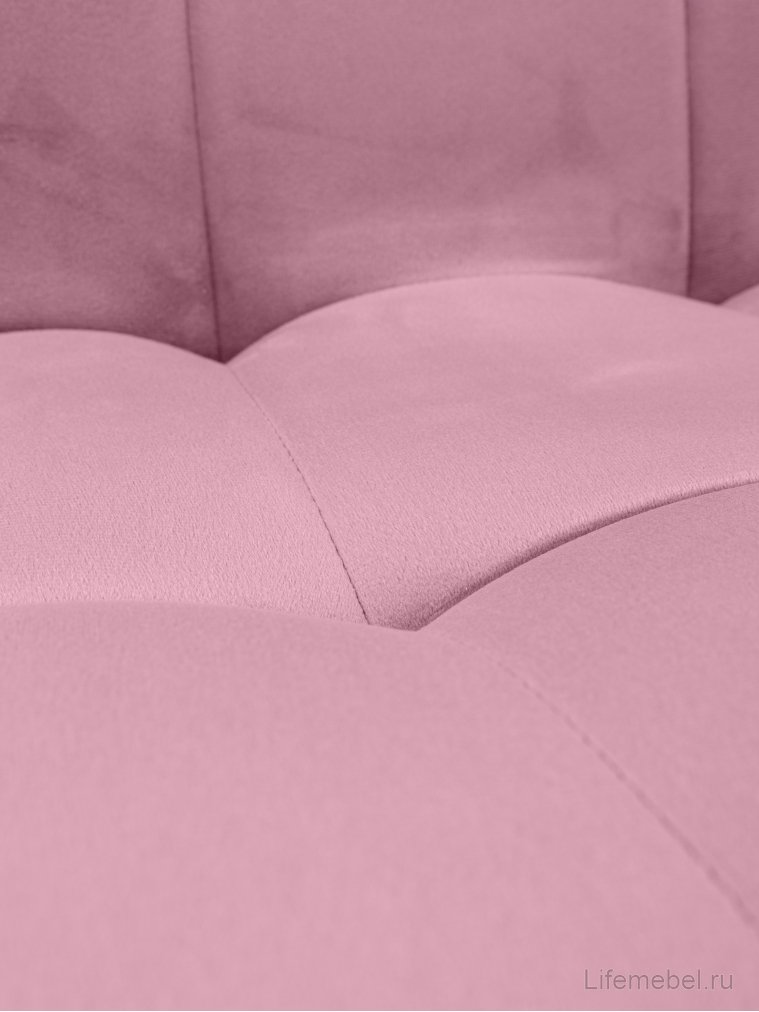 Стул на металлокаркасе Леон паутинка / пудровый / чёрные ножки