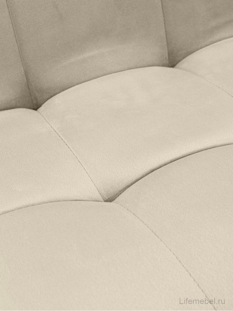 Стул на металлокаркасе Леон шарики / бежевый / чёрные ножки