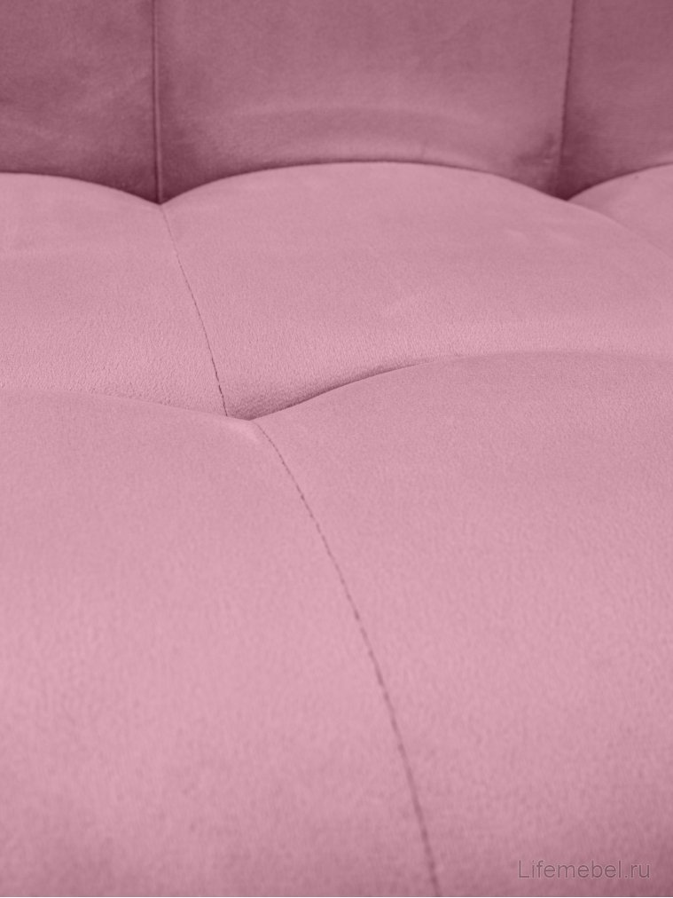 Стул на металлокаркасе Леон шарики / пудровый / белые ножки