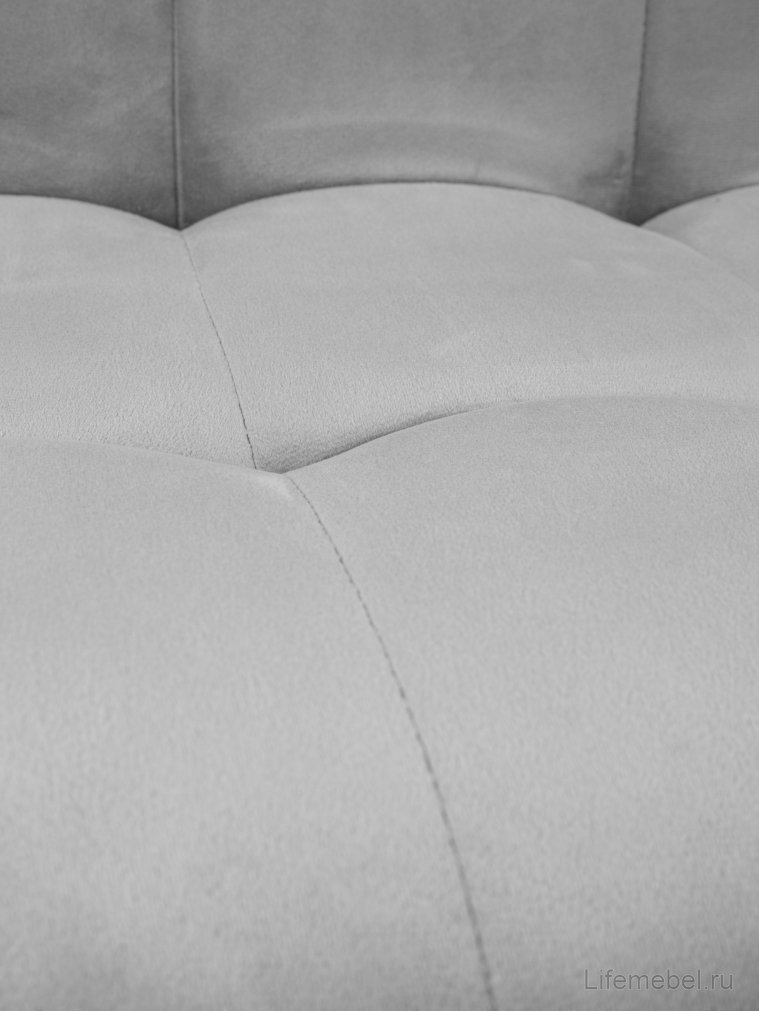 Стул на металлокаркасе Леон шарики / серый / белые ножки