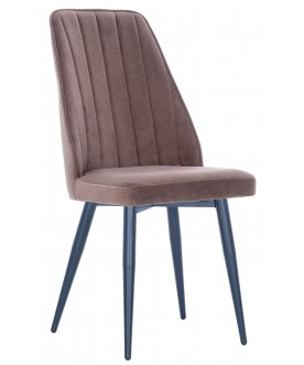 Стул на металлокаркасе Leset Дрим белый / vendetta 3 бежевый