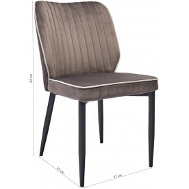 Стул на металлокаркасе Левангер