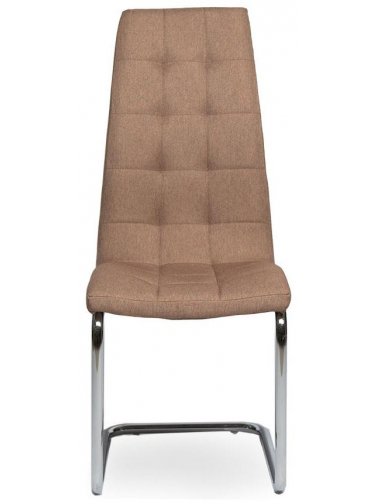 Стул на металлокаркасе LH-37 cappuccino G028-33