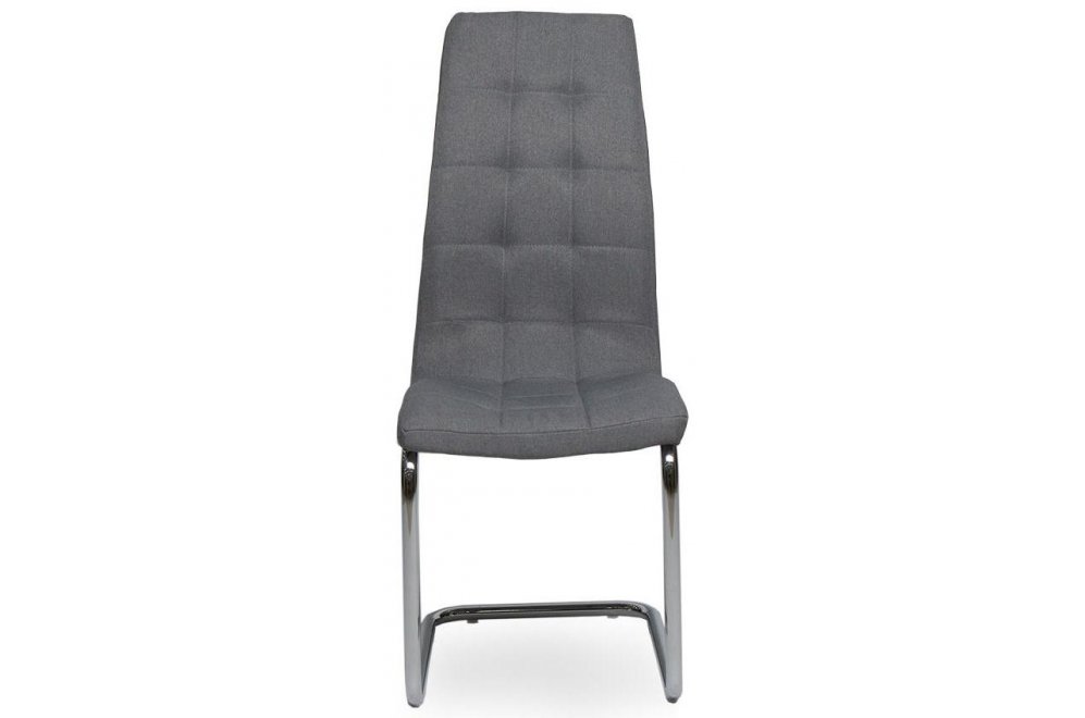Стул на металлокаркасе LH-37 grey G028-28