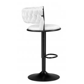 Барный стул Lotus white / black