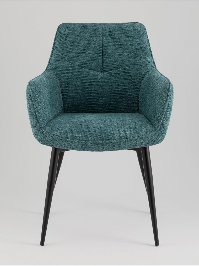 Стул на металлокаркасе Мерит, голубой