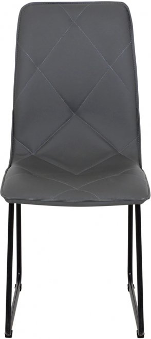Стул на металлокаркасе Marco серый / черный