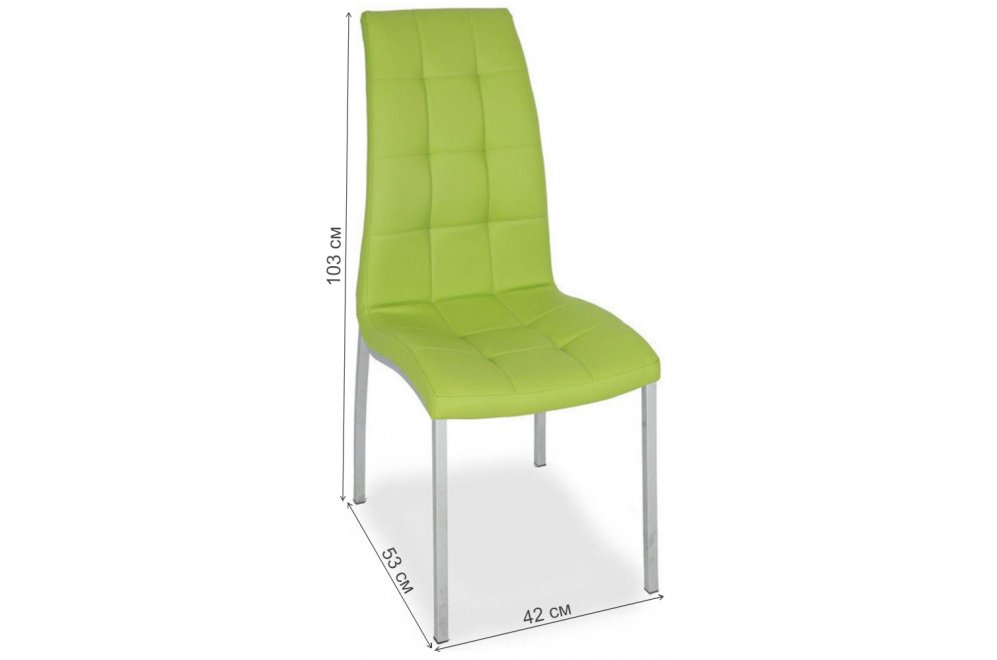 Стул на металлокаркасе S36 green (ybs47)