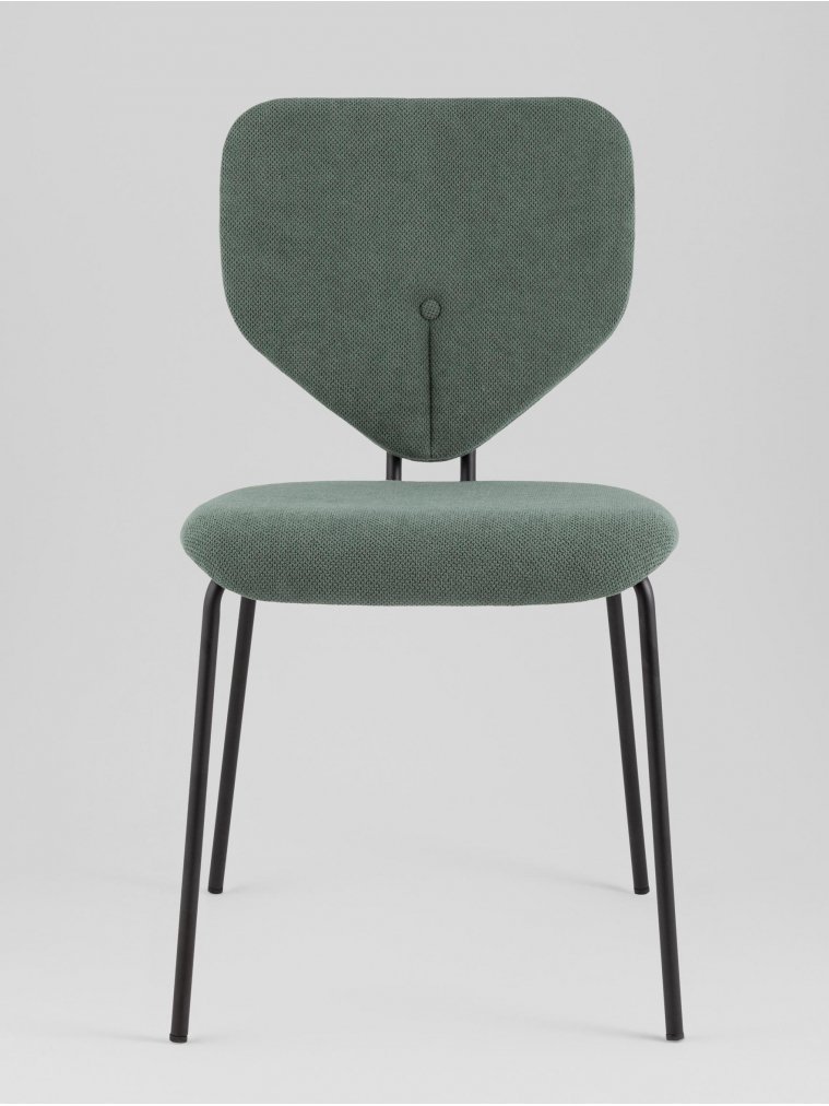 Стул на металлокаркасе Саймон зеленый