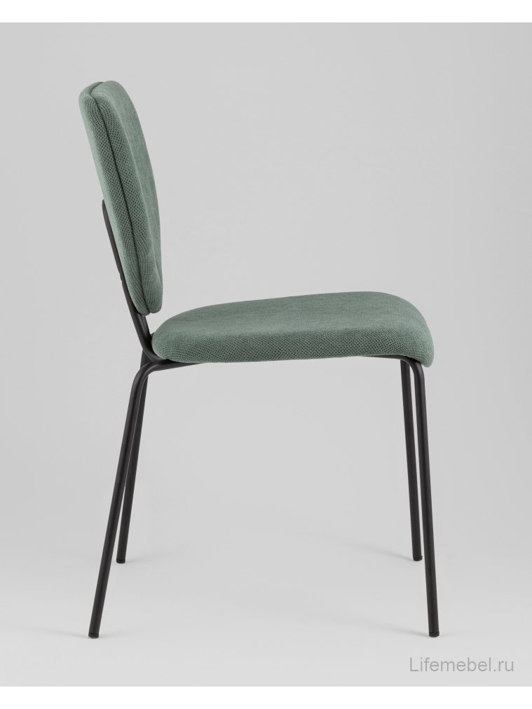 Стул на металлокаркасе Masey зеленый