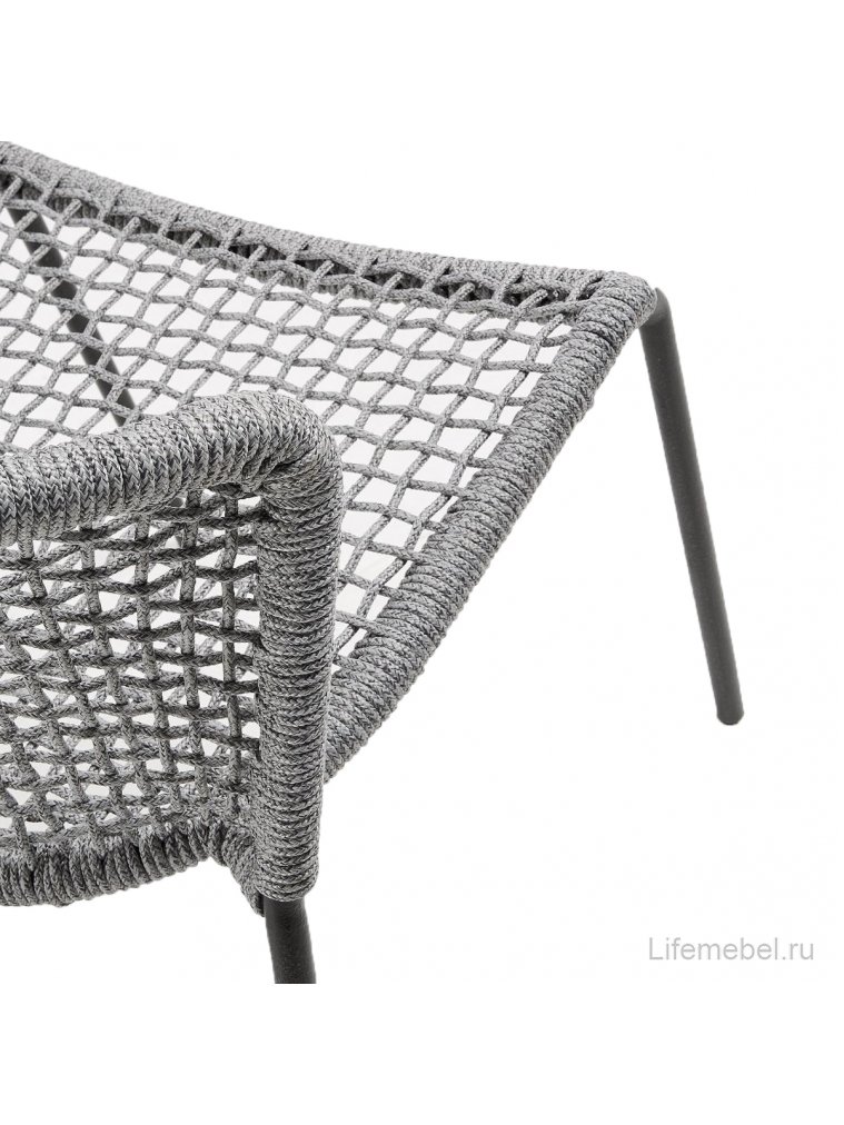 Стул на металлокаркасе Mathew серый