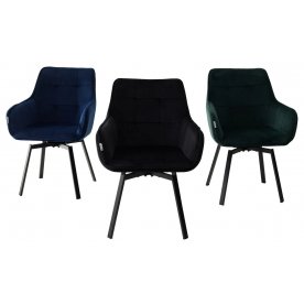 Стул на металлокаркасе Maverick bluvel-78