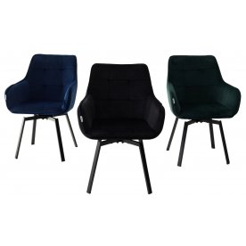 Стул на металлокаркасе Maverick bluvel-86