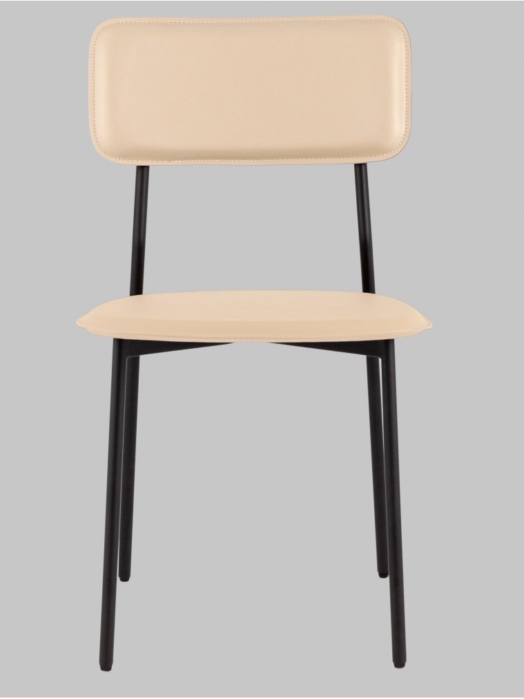 Стул на металлокаркасе Кики бежевый