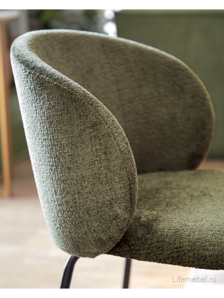 Стул на металлокаркасе Minna зеленый