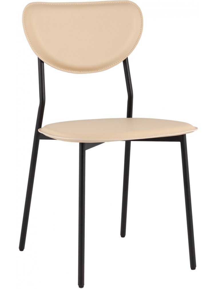 Стул на металлокаркасе Minnie бежевый