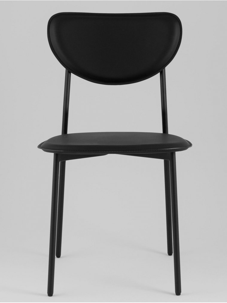 Стул на металлокаркасе Пеппи чёрный