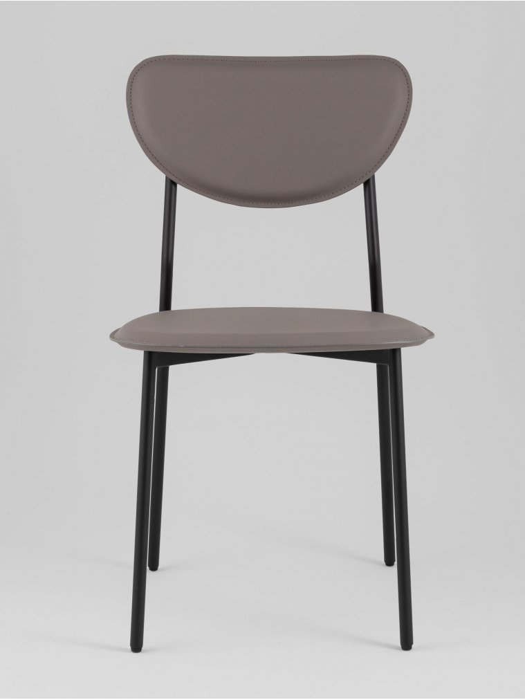 Стул на металлокаркасе Пеппи серый