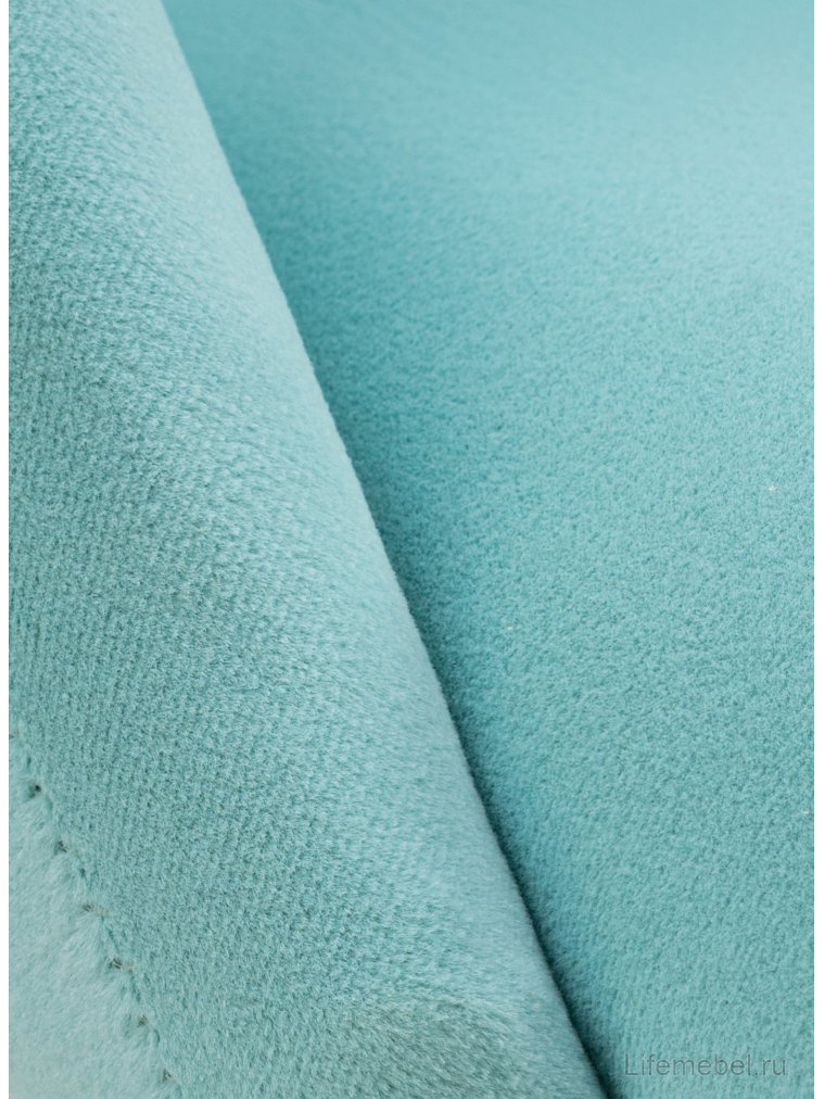 Стул на металлокаркасе Morgan light blue / black