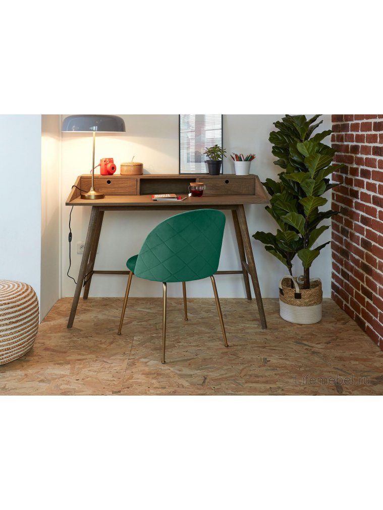 Стул на металлокаркасе Mystere зеленый