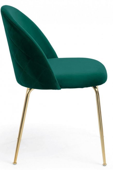 Стул на металлокаркасе Mystere зеленый