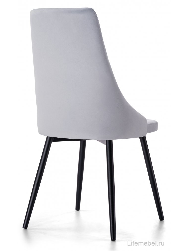 Стул на металлокаркасе Нараян velutto 49 / черный