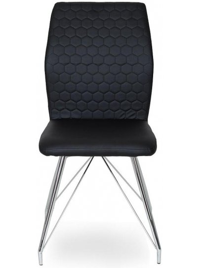 Стул на металлокаркасе LH-10 black