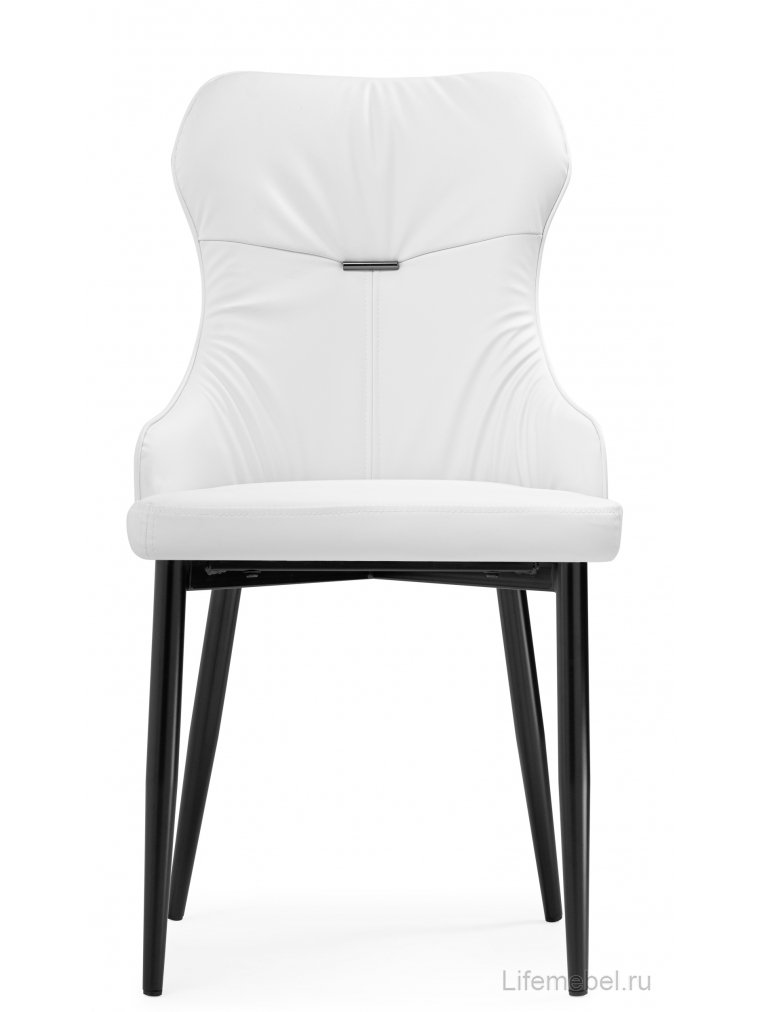 Стул на металлокаркасе Neli white / black