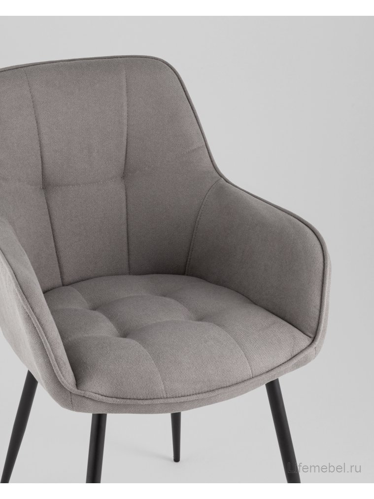 Стул на металлокаркасе Сиа серый