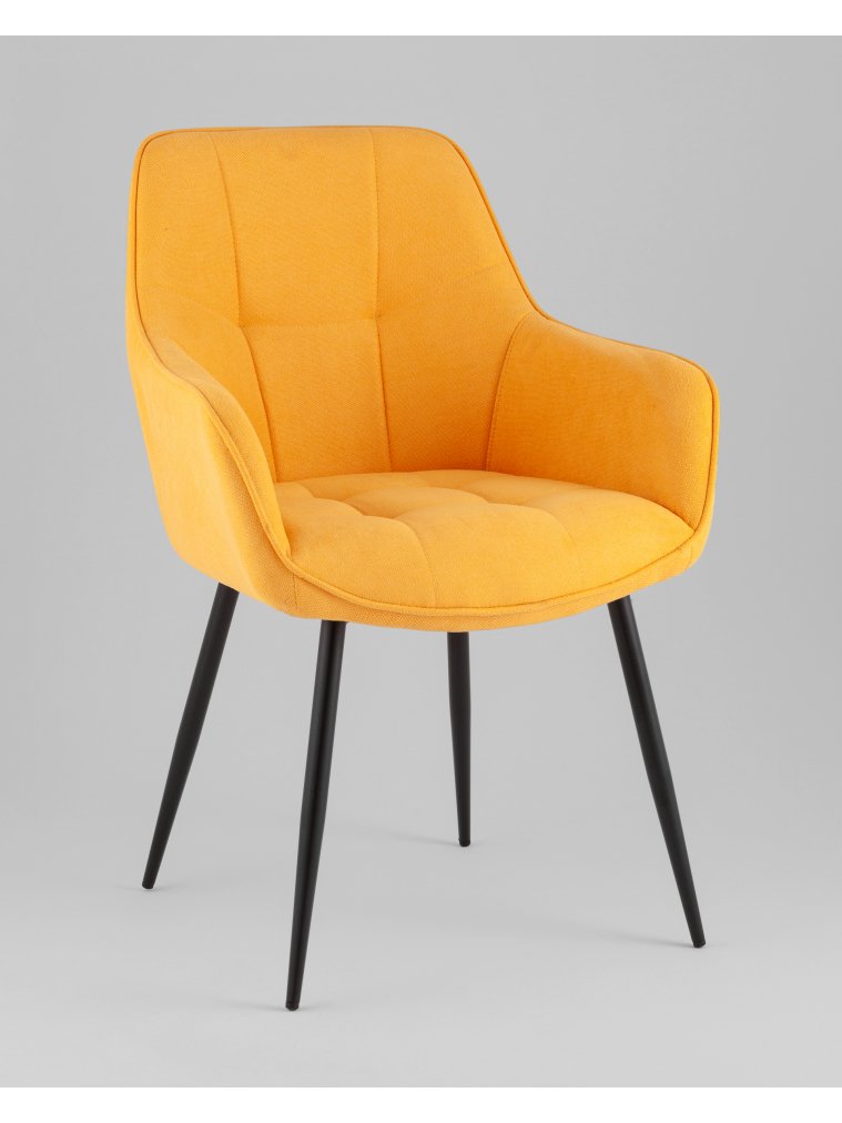 Стул на металлокаркасе Noa желтый