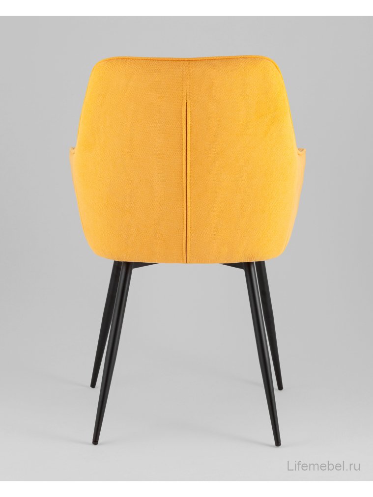 Стул на металлокаркасе Noa желтый