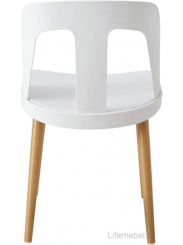 Стул на металлокаркасе Омас белый