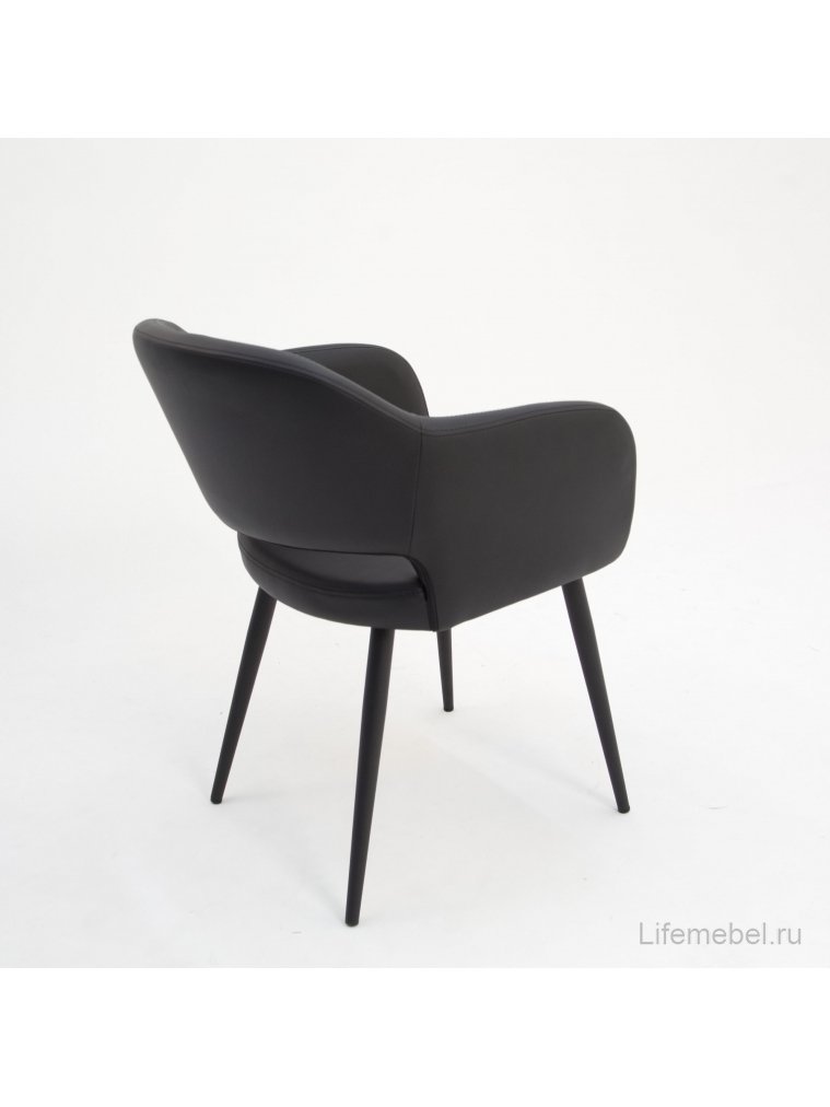 Стул на металлокаркасе Пичч чёрный