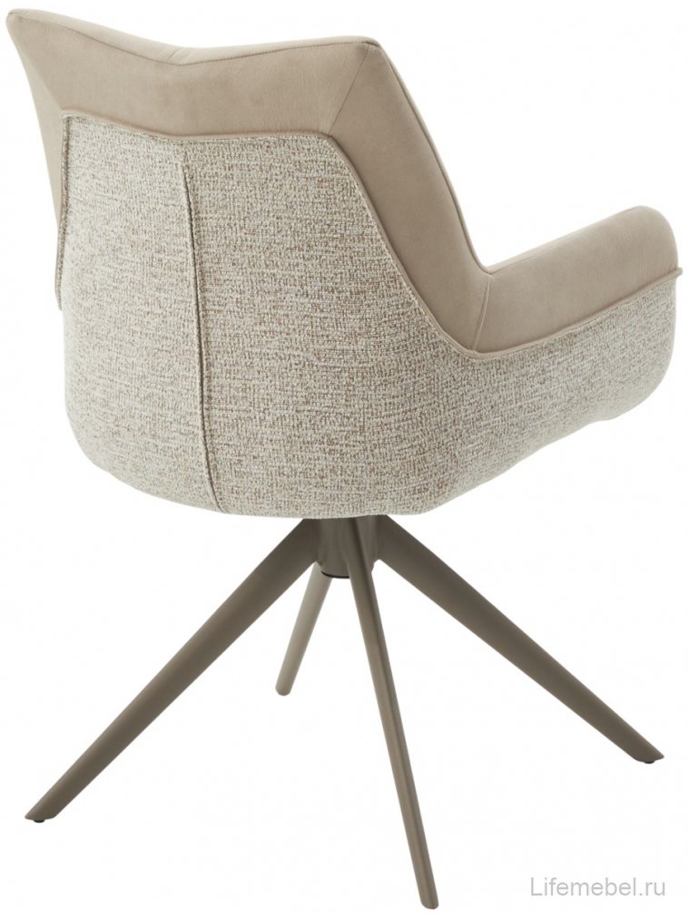 Стул на металлокаркасе Pontus кремовый