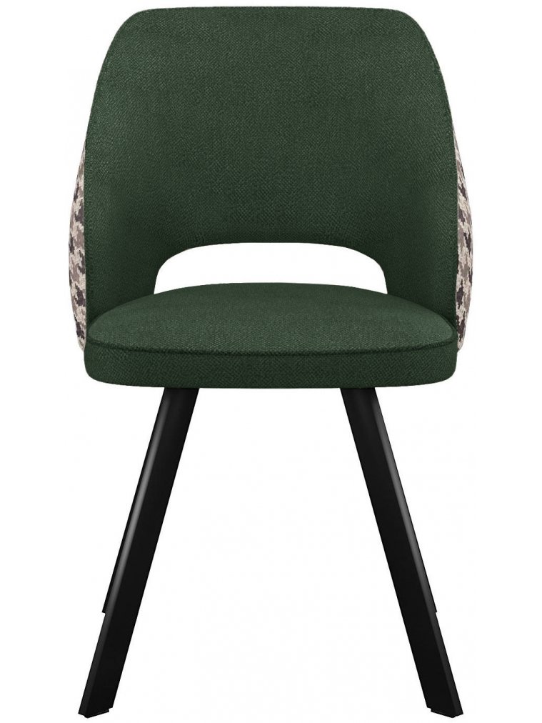 Стул на металлокаркасе поворотный DikLine 274 зеленый / черный