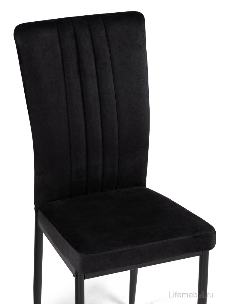 Стул на металлокаркасе Rek black