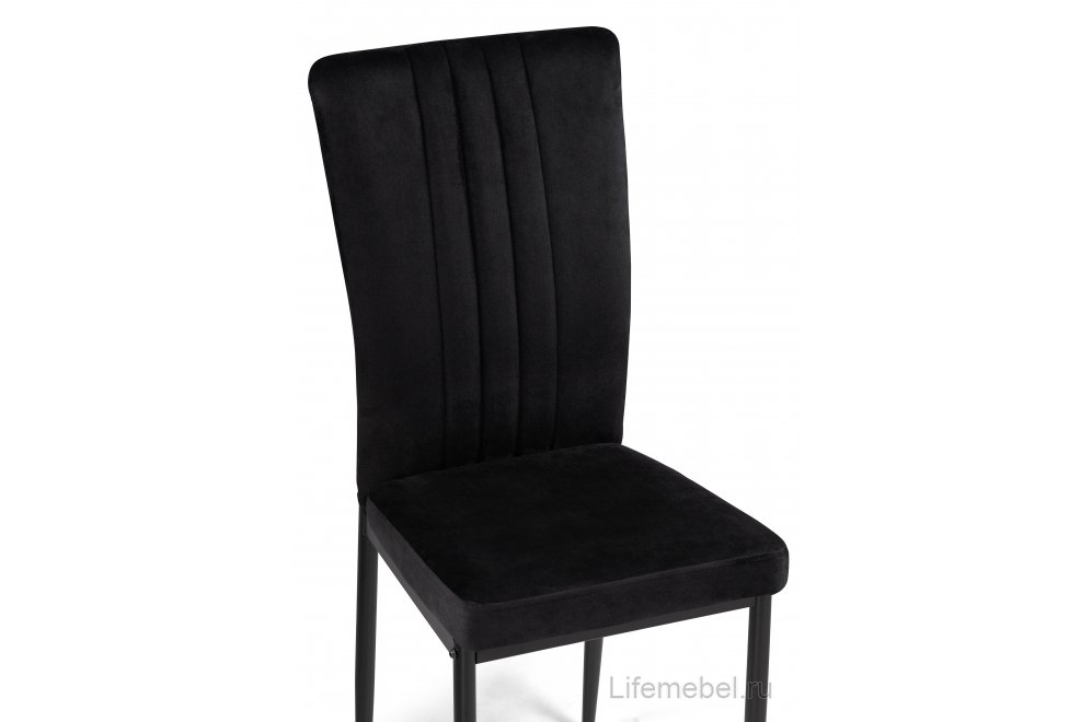 Стул на металлокаркасе Rek black